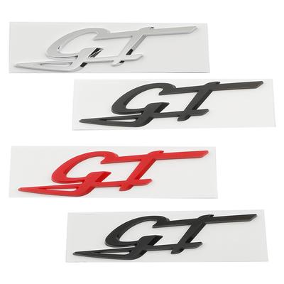 Автомобильный 3D ABS GT Логотип Значок Эмблема Наклейка Наклейка Для L-evante Q-uattroporte G-hibli M-odena GT MC20 Аксессуары для стайлинга