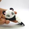 Милая Статуэтка-Игрушка Панда в Лежачей Позе 3D Печатные Игрушки Симуляция Зоопарка Маленькая Модель Панды Суставы Подвижные Детская Игрушка-Антистресс