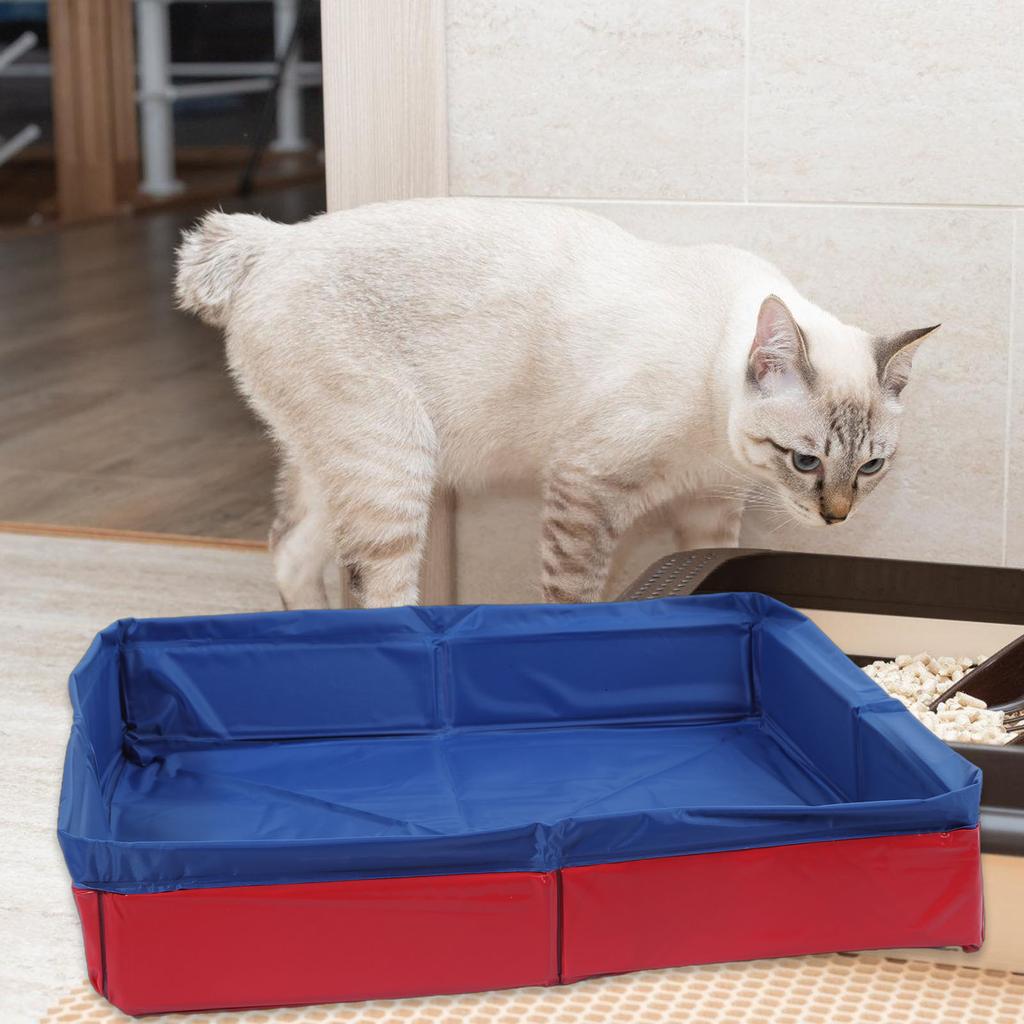 Портативный бассейн для собак из ПВХ, ванна для домашних животных, складной бассейн для маленьких собак и кошек, для использования в помещении и на открытом воздухе