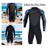 Mens 2mm Shorty Wetsuit Sun Protection Wet Suit for Canoeing Dive Skin