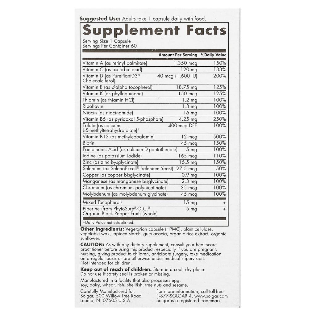 One Daily Men's Multi, 60 Capsules