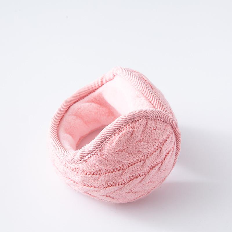 Унисекс теплые трикотажные наушники зимние уличные утеплители утолщенные плюшевые зимние теплые флисовые наушники уличные утеплители велосипедные наушники