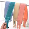 1pcs Back Scrubber For Shower, Double Sided Bath Strip Towel, Soft Body Cleaning Bathroom Accessories