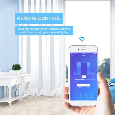 Умный мотор для штор и жалюзи с направляющей Alexa Echos Google Home WiFi голосовое управление Broadlink RF управление Электрическая сцена