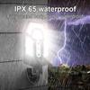 LED Solar Street Wall Lights Waterproof Induction Solar Powered Lamp for Outdoor Garden Patio Path Yard Garage Torch with Remote