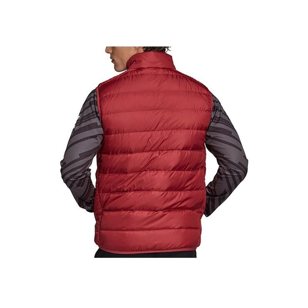Adidas Essential Down Vest Men Outerwear Red GH4585