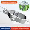 10PCS Steel Wire Rope Wire Tensioner Multi-functional Electric Fence Tightener  Kiwi Frame