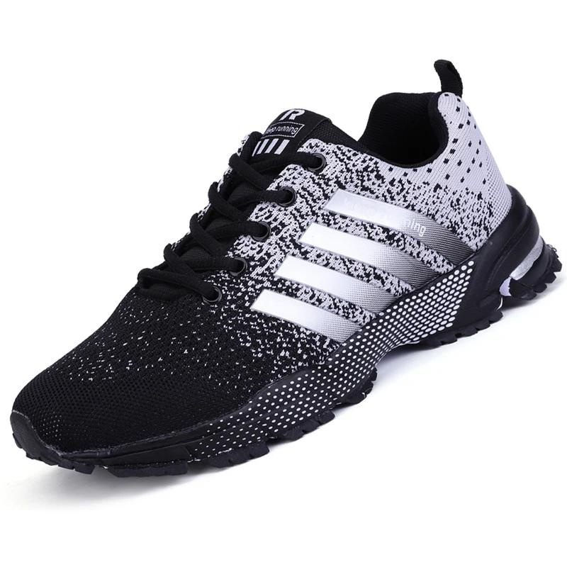 Maedef Men Sneakers Fashion Breathable Mesh Comfortable Sport Shoes Anti-Slip Outdoor Casual Running Mens Shoe Zapatillas
