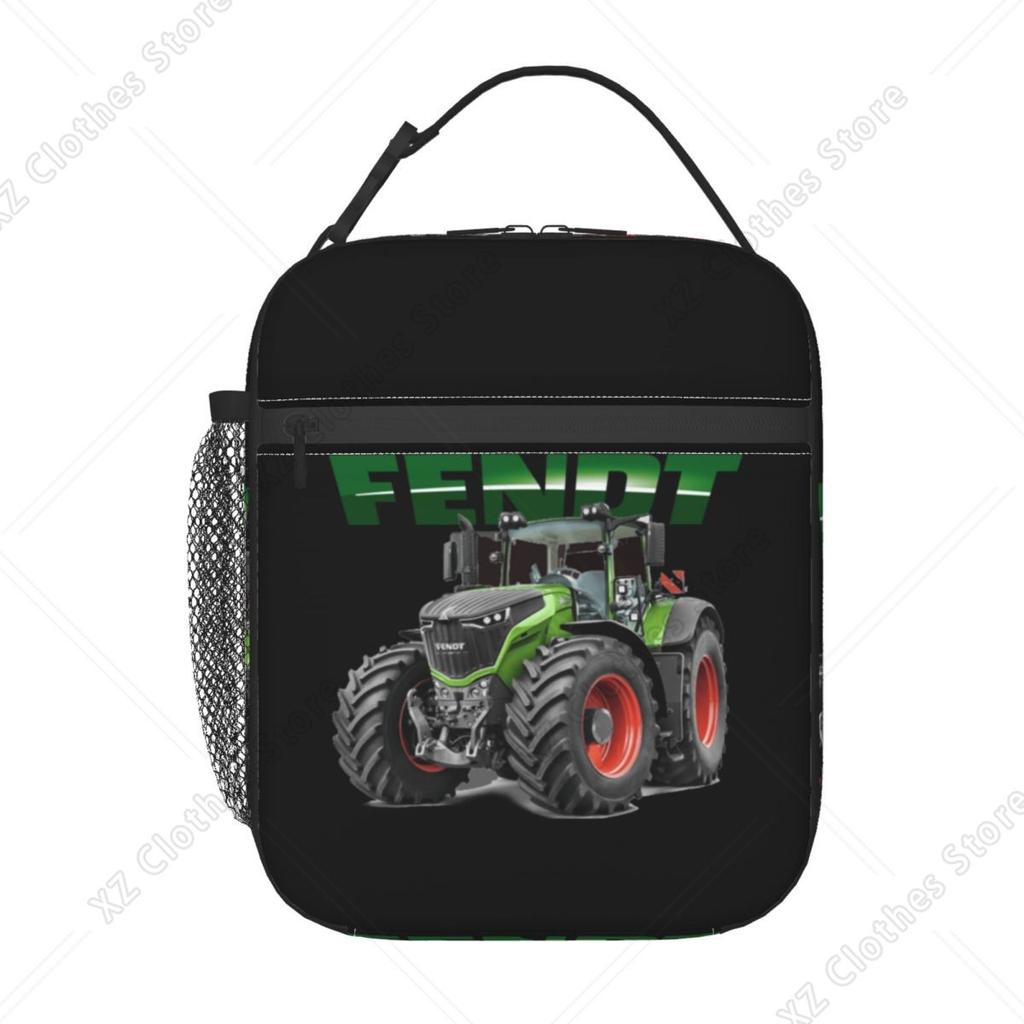 Tractor Insulated Lunch Tote Bag for Women Resuable Thermal Cooler Bento Box Outdoor Camping Travel