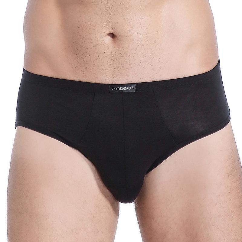 Мужские трусы большого размера, модальные подростковые трусы со средней посадкой, сексуальное однотонное нижнее белье, дышащие шорты L XL 2XL 3XL 4XL 5XL