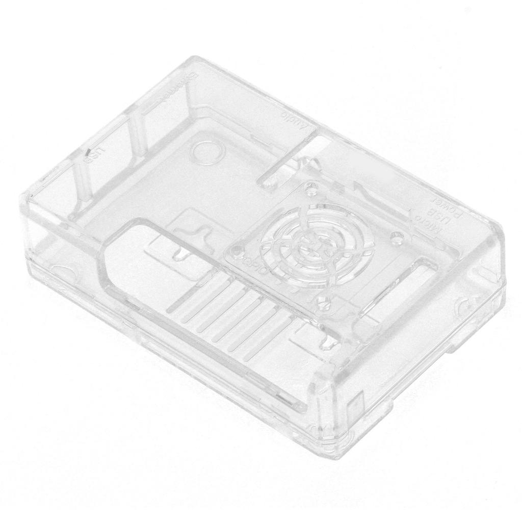 Transparent Case for Raspberry Pi ABS Cover Protective Clear Enclosure Case for Raspberry Pi 3