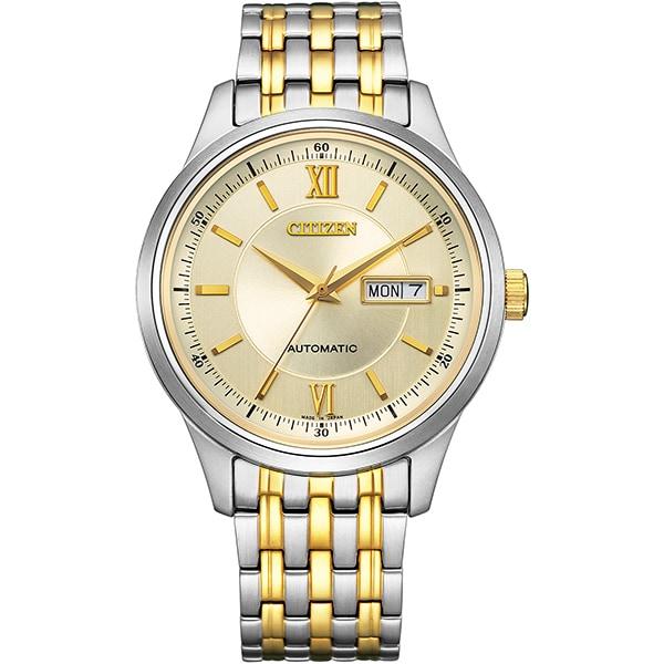 Citizen Men's NY4057-63P ( Watch CITIZEN COLLECTION Mechanical) Round Watch Stainless Analog