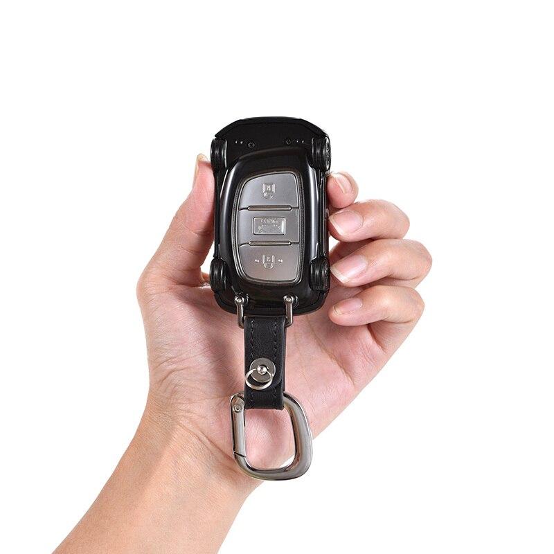 Высококачественный брелок для ключей из АБС-пластика для Hyundai Elantra Tucson I40 I20 I10 IX35 IX45 Creta Santa Fe Solaris