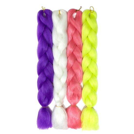Luminous Braid Realistic Shining In The Smooth Glowing Anti-slip Long Dark Decorative Role-playing Prop Synthetic Jumbo Dirty