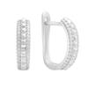 Silver Earrings with Cubic Zirkonia (2184263)