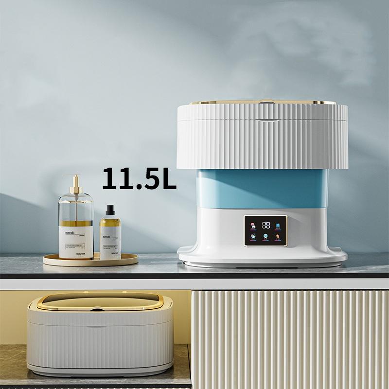 Мини-складная стиральная машина 11,5 л, большая емкость, нижнее белье, портативная маленькая детская стиральная машина, специальная стиральная машина для носков