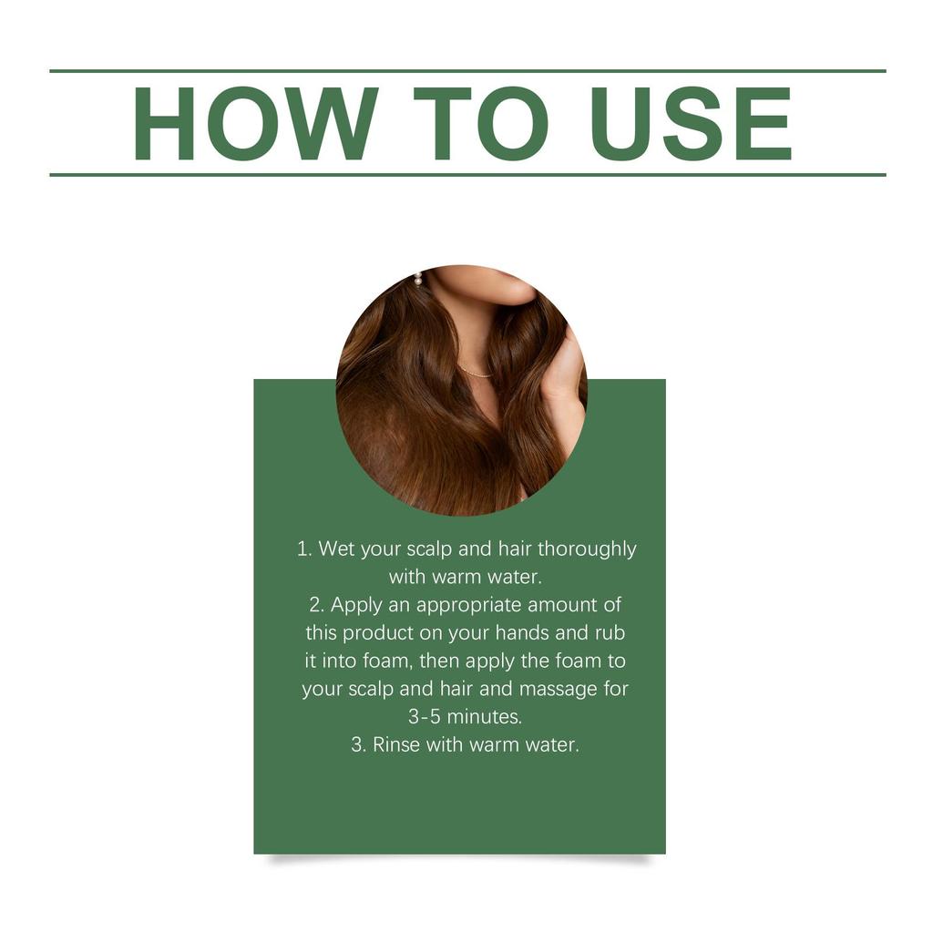 Rosemary Keratin Volumizing Shampoo Gentle Cleansing Moisturizing Smooth Hair Natural Fullness Hair Care