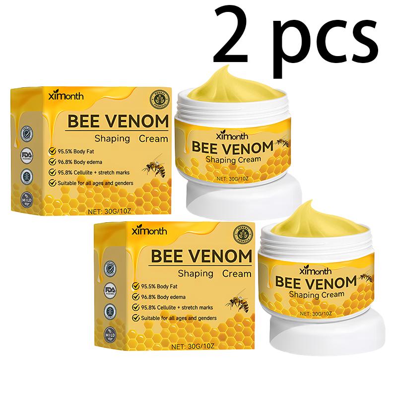XIMONTH Крем для похудения и моделирования тела с пчелиным ядом Curve Body Slimming and Firming Skin Крем для контурирования тела для большого живота