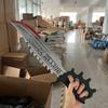 Хэллоуин Реалистичный Мачете Электрическая Пила Пластиковая Бензопила Мачете с Пятнами Крови Хэллоуин Ужас Декорации Реквизит