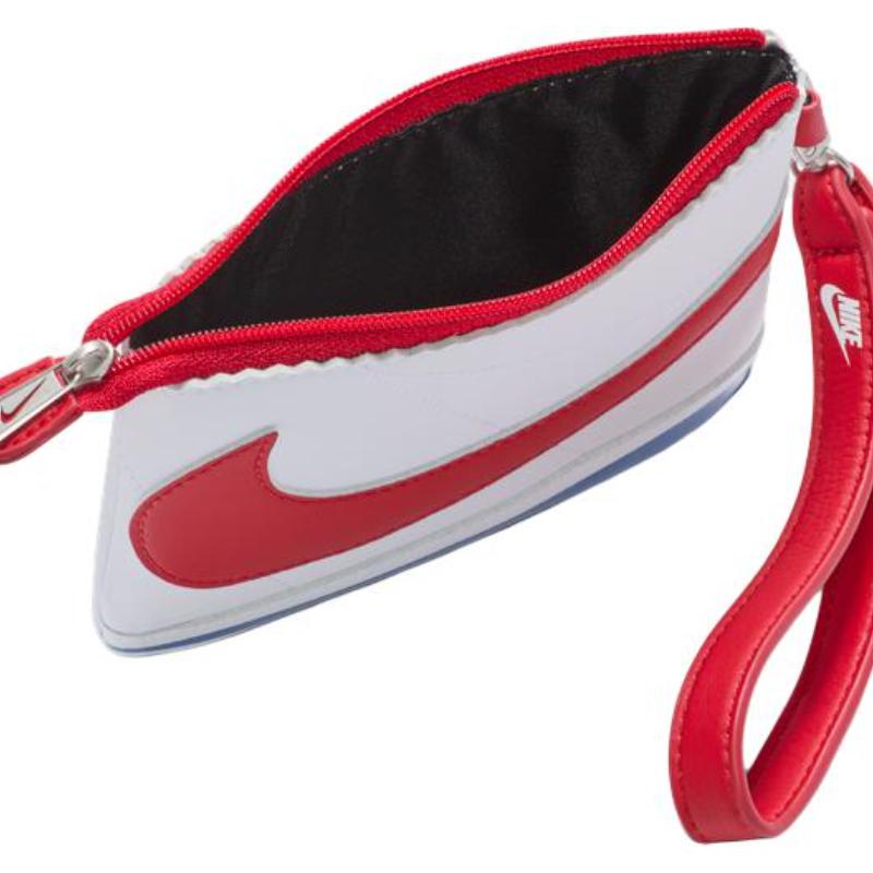Nike Клатч Cortez из полиамида, кошелек для монет, обычный, унисекс, белый и королевский синий кампус, и красный кампус, повседневный HF3606-175