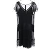 MAX&CO Short Sleeve Camisole with Lace One Piece 44 Black Women Used