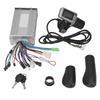 Electric Bicycle Controller Kit 36V 48V 500W Brushless Motor Controller LCD Display Speed Control