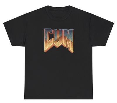Футболка CUM Смешная в стиле рок-группы Dank Meme Cursed Weirdcore Gen Z