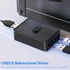 USB 3.0 коммутатор KVM-переключатель 1x2/2x1 двунаправленный общий контроллер-разветвитель для компьютера ноутбука клавиатура мышь принтер