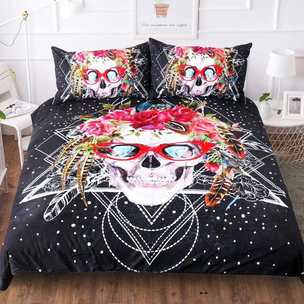 Роскошный темно-синий комплект постельного белья Galaxy Twin Full Queen King Size, пододеяльник/пододеяльник, комплект сияющих звезд, звездное небо, пододеяльник