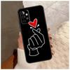 Рука держит Луну Пальцевое Сердце Чехол для Samsung Galaxy A36 A56 A16 A26 A06 A52 A53 A33 A13 A34 A54 A14 A15 A35 A55 A22 A32