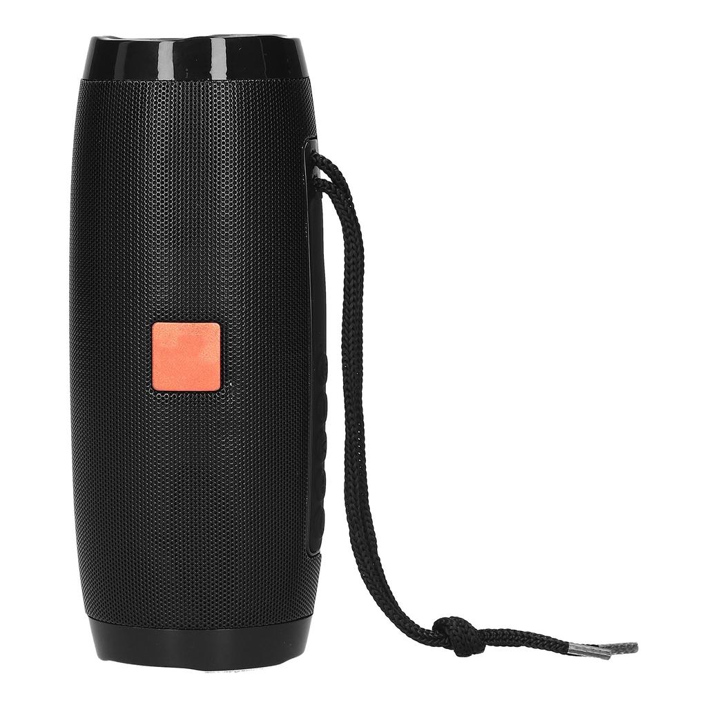 Portable LED Bluetooth Speaker Outdoor Colorful Light Wireless Speaker for Memory CardRed