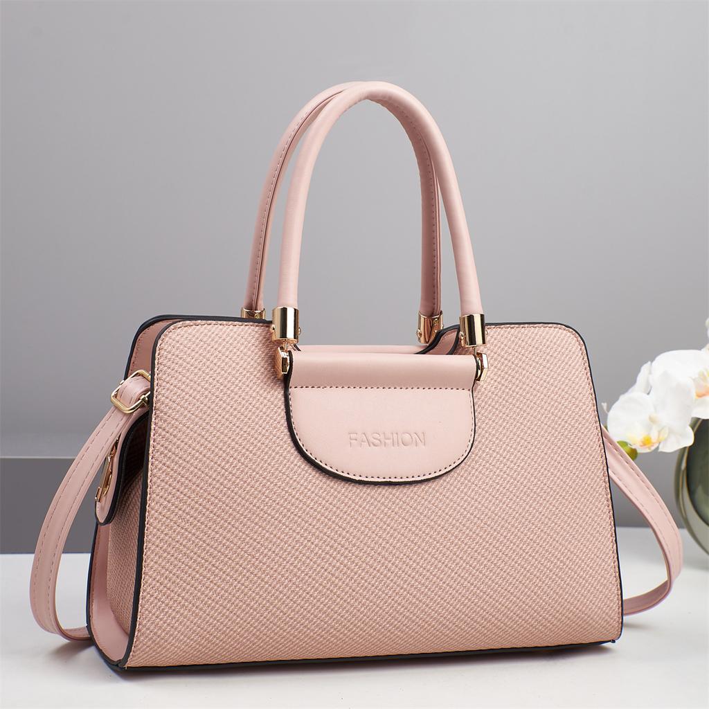 Новая модная холщовая текстура Макарон модная сумка Высокий уровень внешнего вида Простая сумка через плечо Универсальная женская сумка