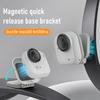 Магнитный кронштейн-подставка для экшн-камеры Insta360 GO Ultra, складной, регулируемый, магнитный держатель для спортивной камеры, основание, аксессуары для камеры