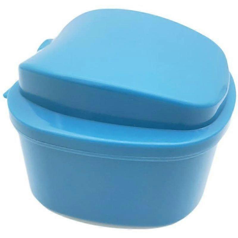 2pcs Healthy Denture Box Denture Box Broken Denture Storage Box