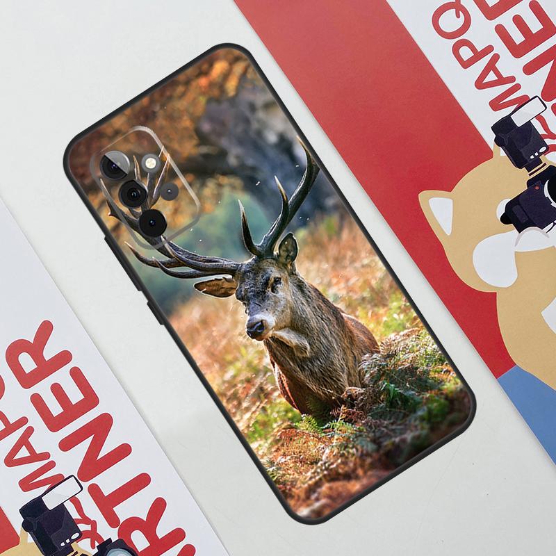 Deer Case For Samsung Galaxy A53 A16 A26 A36 A56 A55 A35 A15 A52 A32 A12 A33 A13 A14 A34 A54 A17