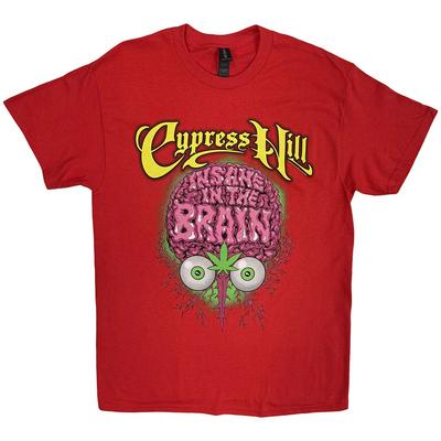 Футболка Cypress Hill: Безумный в мозгу (красный) ОФИЦИАЛЬНАЯ НОВОСТЬ