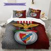 Benfica КЛУБ Комплект постельного белья Одеяло Пододеяльник Наволочка Домашний Декор Подарок на День Рождения (1 пододеяльник + 2 наволочки, без наполнителя)