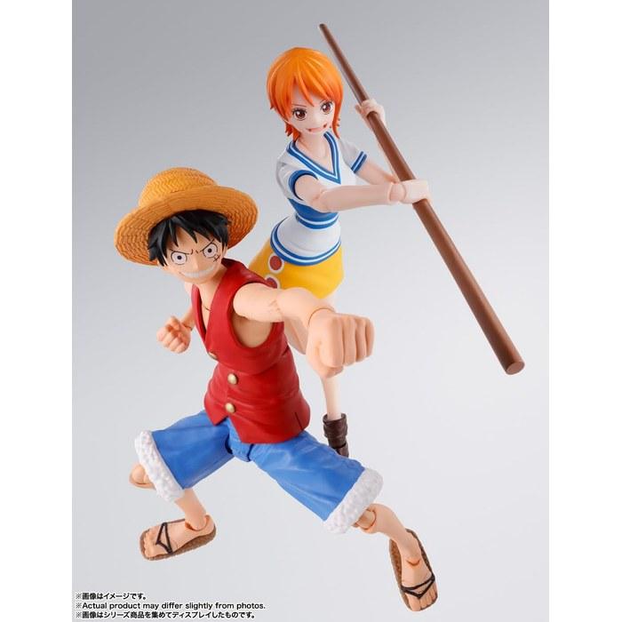 [Tamashii Nations] S.H.Figuarts ONE PIECE Монки Д. Луффи -Начало приключений- 145 мм АБС и ПВХ Фигурка Действия Разноцветный 15x4x18см