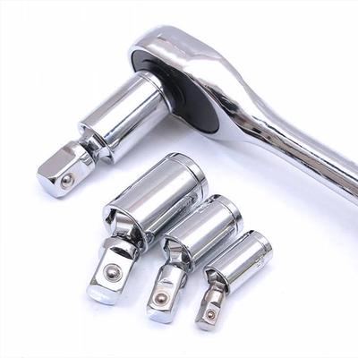 1/4 "3/8" 1/2 "универсальный шарнирный набор, угловой удлинитель с храповым механизмом, адаптер для гнезда, ручной и пневматический поворотный адаптер на 360 градусов
