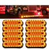 10x Amber 20 LED Indicator Side Marker Light Lamp Heavy Truck Lorry Trailer 24V