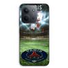 Phone Case - MANIACASE - Xiaomi Redmi 15C 5G - Silicone TPU - Black - Paris Saint Germain Benfica