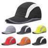 Long Peaked Cap Unisex Sunshade Anti-UV Good Breathability Hollow Mesh Foldable Reflective Strip Sweat Absorption
