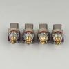 A250K/B250K/A500K/B500K Pcb Mod Dpdt Push-Pull Brass Pot Metric Split Shaft 9.5Mm Potentiometer For Guitar Bass