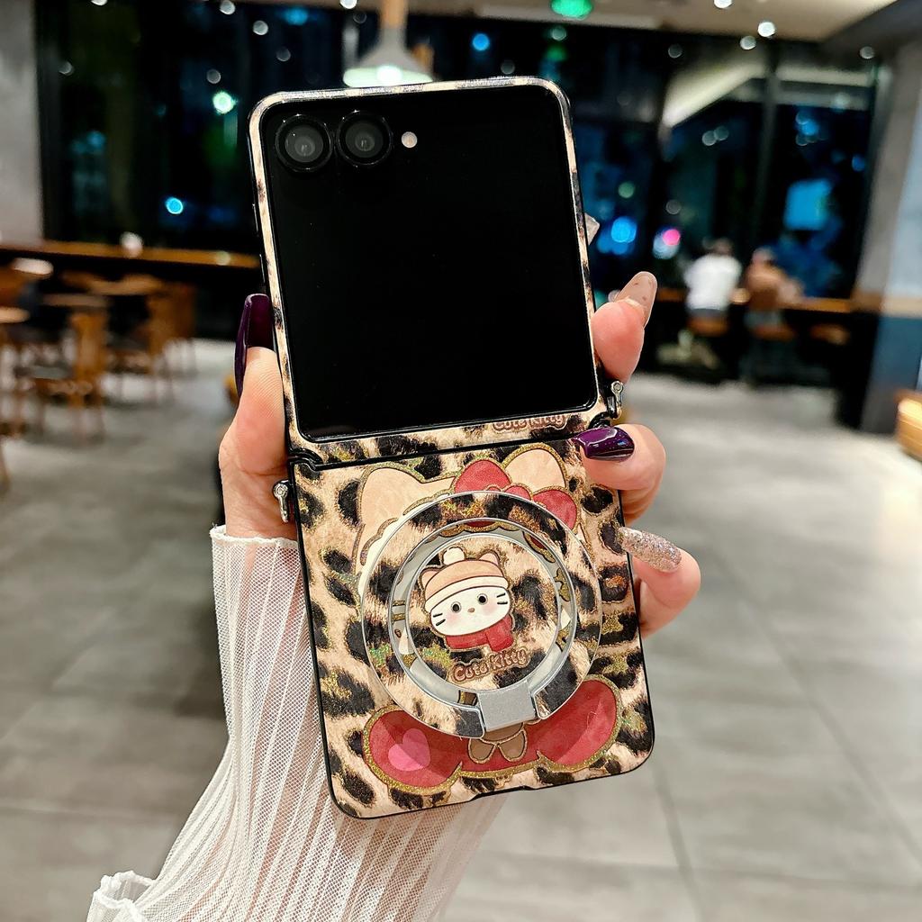 Применимый чехол для мобильного телефона motorazr11ultra pocket1 бронзовый painted flower purax мультяшный mixflip