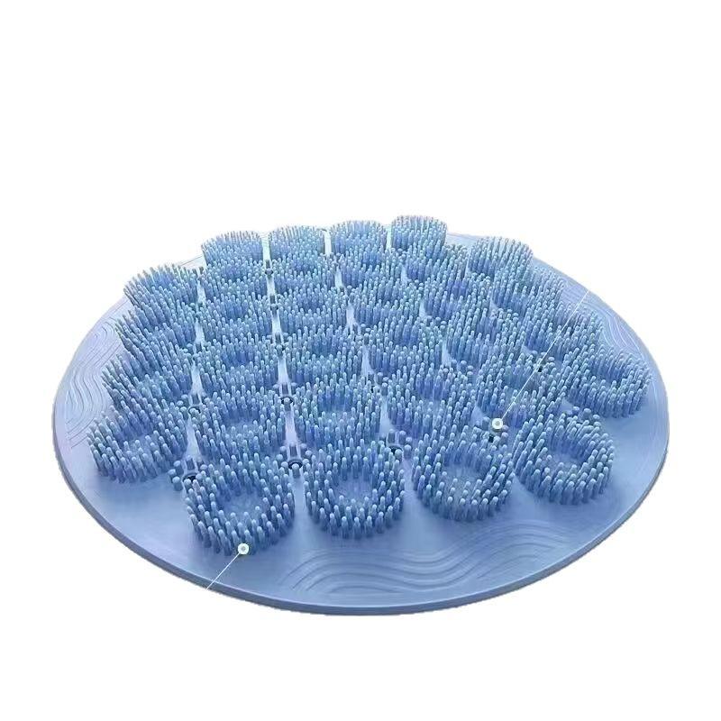 Настенная силиконовая щетка для спины и ног с присосками - Не требует посторонней помощи