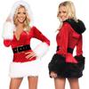 Christmas Uniform Temptation Sexy Suit, Christmas Cosplay Costume, Black and White $-2