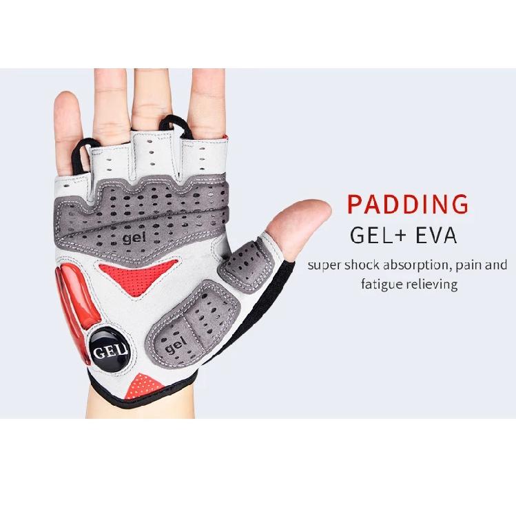 Bicycle Gloves Half Finger Outdoor Sports Glove For Men Women Gel Pad Breathable MTB Road Racing Riding Cycling Equipment Gloves