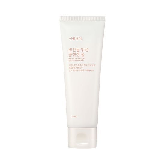 (Single/1+1) Shingmulnara White Rice Clear Cleansing Foam 120ml