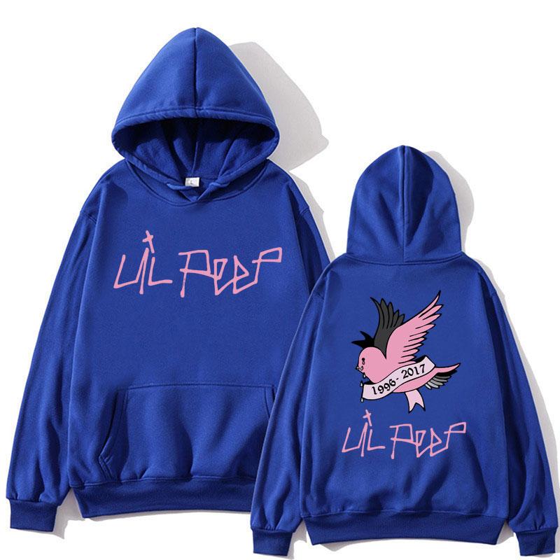 Худи с принтом 'Pink Crybaby' от рэпера Lil Peep, унисекс, модное, в стиле Харадзюку, хип-хоп, оверсайз, флисовое, повседневное, пуловер
