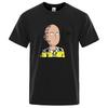 Cartoon Man T Shirts Hip Hop Crew-neck Short Sleeve Summer Cotton Tops Casual Sweat Oversized T-Shirts for Men